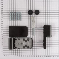 Петля SIMONSWERK SIKU 3D Serie K 3035 H9 коричневая, для дверей из PVC, вес полотна до 120 кг, фальц 15-19 мм 67523