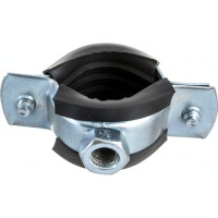 Металлорезиновый хомут с дюбелем и шурупом СТМ 3/4 26-30 мм CHSR0034