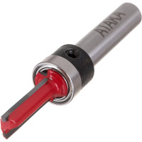 Фреза пазовая прямая с подшипником (6.35х8х19 мм) Атака 8141520