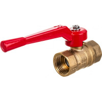 Шаровой кран для воды ОПТИМА 1/2" г/г рычаг SOFFH012