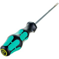 Шлицевая отвёртка WERA 335 SB SL 5,5x1x125 мм, на подвесе WE-100044