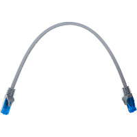 Шнур NIKOMAX U/UTP 4 пары, категория 6, 2хRJ45/8P8, серый, 0,3м NMC-PC4UE55B-ES-003-C-GY