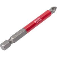 Бита (10 шт; PH2; 70 мм; 1/4" E6.3) Quadro Torsion 410270