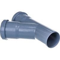 Канализационный тройник АТЛАС ПЛАСТ 45 градусов DN 50 SPCT45050050