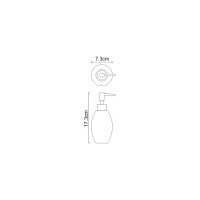 Дозатор для жидкого мыла WasserKraft Ruwer K-6799