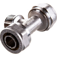 Тройник СТМ наружняя резьба, 20х1/2х20 CTM02012