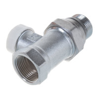 Радиаторный запорный прямой клапан IVANCI со стопорным кольцом 3/4" IVC.103002.N.04