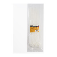 Нейлоновый хомут STEKKER 4,7 x 350 мм, d пучка max 90 мм, нагрузка 22 кг, белый, NYCT47-350 32789