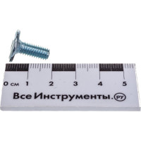 Мебельный винт ЦКИ М6х15 Ц 200 шт. 23832