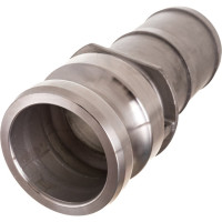 Камлок тип E (ниппель с хвостовиком; 50 мм-2"; нержавеющая сталь) TITAN LOCK TL200ESS