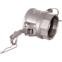 Камлок тип D (розетка внутренняя; 50 мм-2"; резьба BSP; нержавеющая сталь) TITAN LOCK TL200DSS