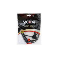 Кабель для аудио-видео техники VCOM IEC-320-C7 розетка EU, 2-pin VDE CE023-CU0.5-1.8M