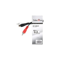Кабель-разветвитель Telecom 1RCA /F/-2RCA/M/ TAV4355-0.2M
