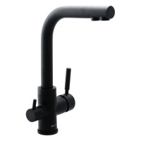 Смеситель для кухни Swedbe Selene Plus цвет-черный/сатин 8149