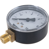 Радиальный манометр Watts F+R200 0-10 bar, корпус 63 мм 10007724