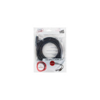 Кабель Cablexpert, DisplayPort-HDMI, 3м, 20M/19M, черный, экранированный, пакет, CC-DP-HDMI-3M