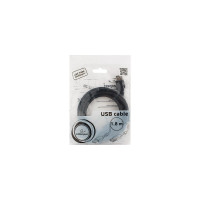 Кабель Cablexpert, удлинитель, USB2.0 Pro, AM/AF, 1.8м, экранированный, черный, CCF2-USB2-AMAF-6