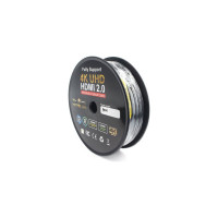 Активный оптический кабель Cablexpert Premium Series HDMI v2.0, 19M/19M, 80м, позол.разъемы, AOC CCBP-HDMI-AOC-80M