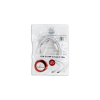 Кабель USB Cablexpert USB3.0 AM/USB Type-C, 1.8м, белый, пакет CCP-USB3-AMCM-6-W