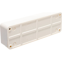Розетка UNIVersal Олимп 4-ая с/з слоновая кость ivory 1169