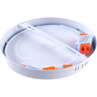 Накладной светильник Ecola LED downlight Круглый даунлайт с драйвером 18W 220V 4200K 210x32 DRSV18ELC