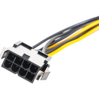 Удлинитель кабеля питания Cablexpert PCI-Express 6+2pin M/ PCI-Express 6+2pin F 30см CC-PSU-84