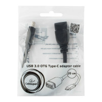 Переходник Cablexpert USB, OTG, USB, Type-C/USB, 3.0F, пакет A-OTG-CMAF3-01