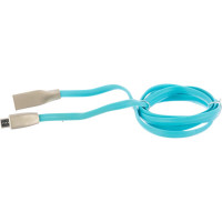Кабель Cablexpert серия Gold USB 2.0 AM/micro-B, длина 1м, синий, блистер CC-G-mUSB01Bl-1M