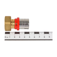 Муфта пресс-В TIEMME с накидной гайкой, евроконус, 20x3/4"x18  1650110