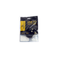 Кабель Cablexpert USB3.1 Type-C/Type-C Gen.2, 10Gbit/s, 5 A, 1.8 м, пакет, CCP-USB-CMCM2-1.8M