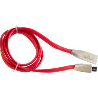 Кабель USB Cablexpert USB 2.0 AM/microB, серия Gold, длина 1м, блистер, красный CC-G-mUSB01R-1M