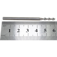 Фреза спиральная по алюминию Z2 (3x15x60 мм; S4 мм) ROTIS 138.031560AL