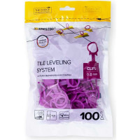 Зажим 3D+ СВП Slim 100 шт 3D Krestiki 00000003456