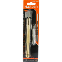 Стеклорез HARDEN металлический масляный,175 мм, резец YG8 570352