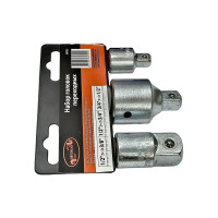 Набор переходников (1/2"х3/8"; 1/2"х3/4"; 3/4х1/2") АвтоDело 39755 15142