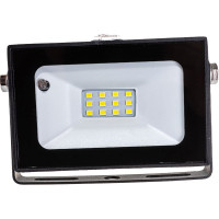 Светодиодный прожектор с микроволновым датчиком General Lighting Systems 10Вт 860Лм 6500К Холодный белый свет IP65 Черный GTAB-10-IP65-6500-S 403400