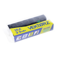 Сетевой фильтр Vektor Z NEW 3.5 кВт черный 1.8-2м 16525