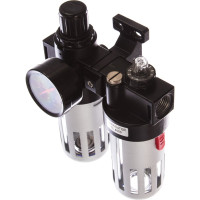 Фильтр-редуктор-лубрикатор 1/2" KraftWell KRW1771.2A12
