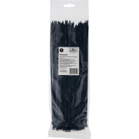 Пластиковые стяжки Cablexpert 250 мм х 3.6 мм чёрные NYT-250x3.6В