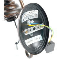 Cадово-парковый светильник FERON PL591 60W, 230V, IP44, коричневый 41171