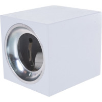 Потолочный светильник FERON MR16 35W, 220V, GU10, белый, хром, ML1754 41201