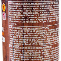 Универсальная колеровочная паста Palizh №213 WOOD венге, 0.1 л 11598394