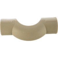 Скоба VALFEX PP-R, серая, Дн20, обвод, с муфтой 10170020Г 127-0425