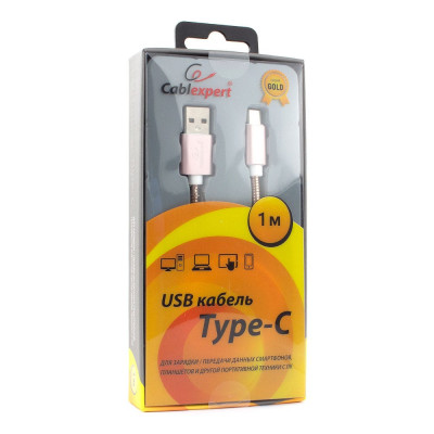 Кабель Cablexpert Gold CC-G-USBC02Cu-1M