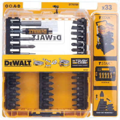 Набор насадок и бит Dewalt T-Stak DT70709-QZ