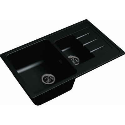 EWIGSTEIN Мойка кварц Elegant 60KF 1,5-чаши + крыло 782*480мм антрацит E- 60KF антрацит