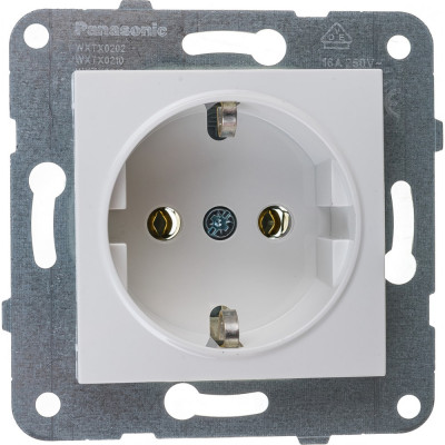 Розетка Panasonic Karre Plus 54911 WKTT0202-2WH