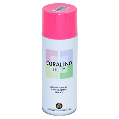 CORALINO LIGHT Краска аэроз. декоративная , Пыльная роза CL1004