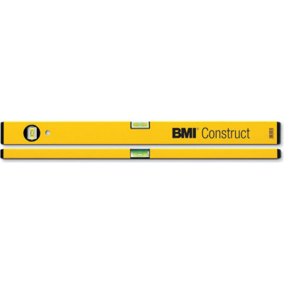 Пузырьковый уровень BMI CONSTRUCT 689080P-gelbCON