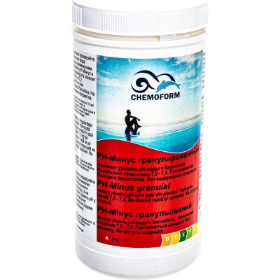 CHEMOFORM pH - Минус гранулированный 1,5кг 811001